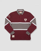 Schools Waterkloof House Long Sleeve Rugby Jersey Cut & Sew Maroon