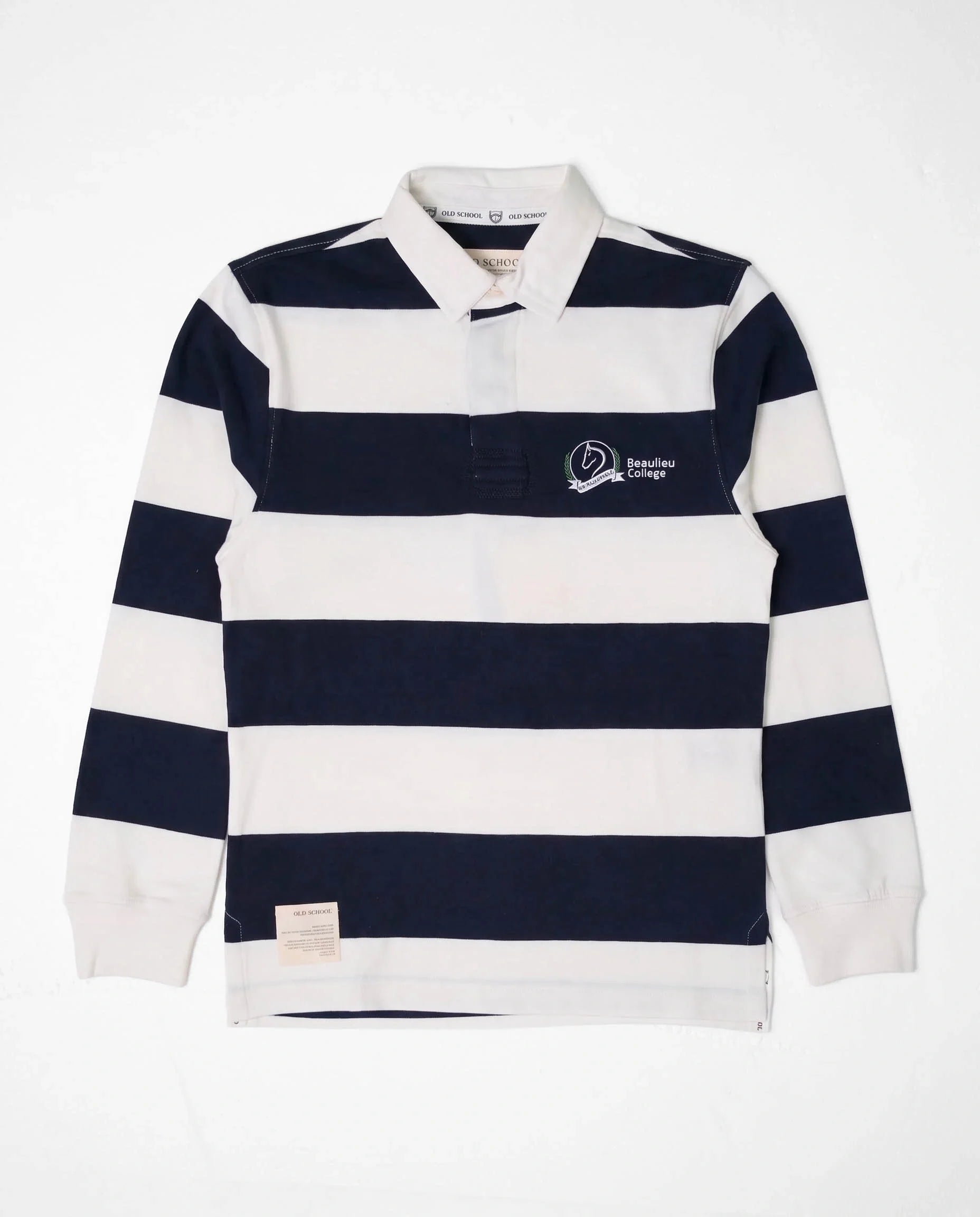 Schools Beaulieu College LS Rugby Jersey Navy