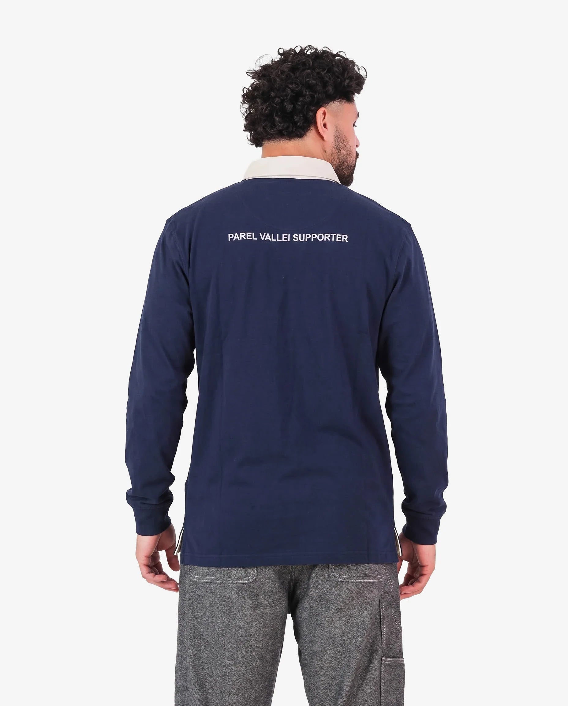 Schools Parel Vallei LS Rugby Jersey Navy