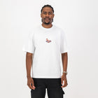 Springboks 95 Embroidery Boxy Crew Tee - White - Old School