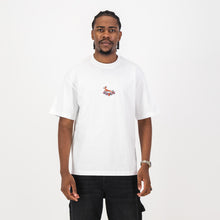 Springboks 95 Embroidery Boxy Crew Tee - White - Old School