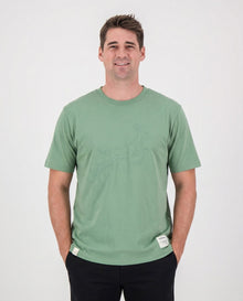 Springboks Continuous Line Bok Crew Tee - Kashmir - Old School