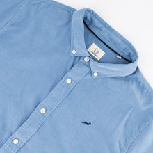 Springboks Fine Corduroy Shirt - Faded Denim - Old School