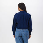 Springboks Fine Corduroy Shirt - Navy - Old School