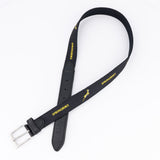 Springboks Golf Belt - Black - Old School