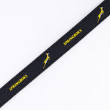 Springboks Golf Belt - Black - Old School