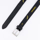 Springboks Golf Belt - Black - Old School