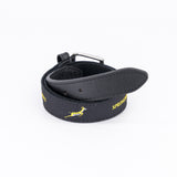 Springboks Golf Belt - Black - Old School