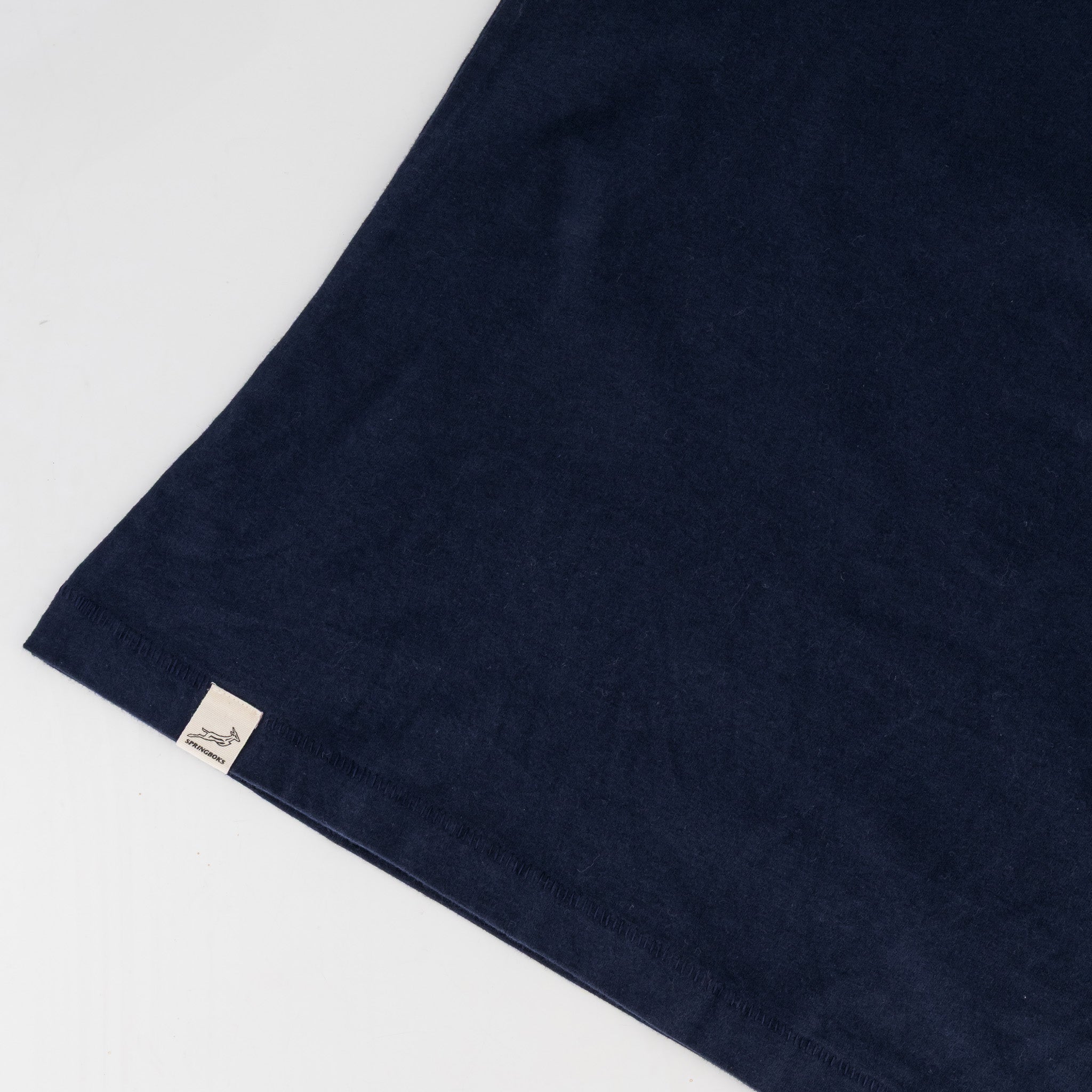 Springboks HS Sml Logo L Crew Tee - Navy - Old School
