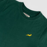 Springboks HS Sml Logo L Crew Tee - OS Green - Old School