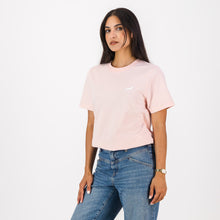 Springboks HS Sml Logo L Crew Tee - Rose Quartz - Old School