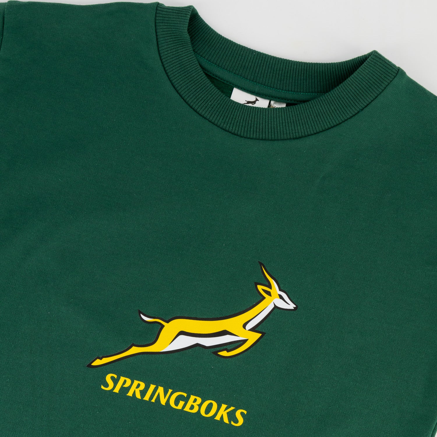 Springboks Kids Bokkies Fleece Sweat - OS Green - Old School
