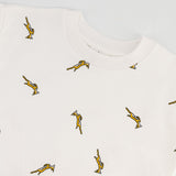 Springboks Kids Bokkies Fleece Sweat - White - Old School