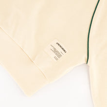Springboks Ladies Piped Zip Through Sweat - Ivory - Old School