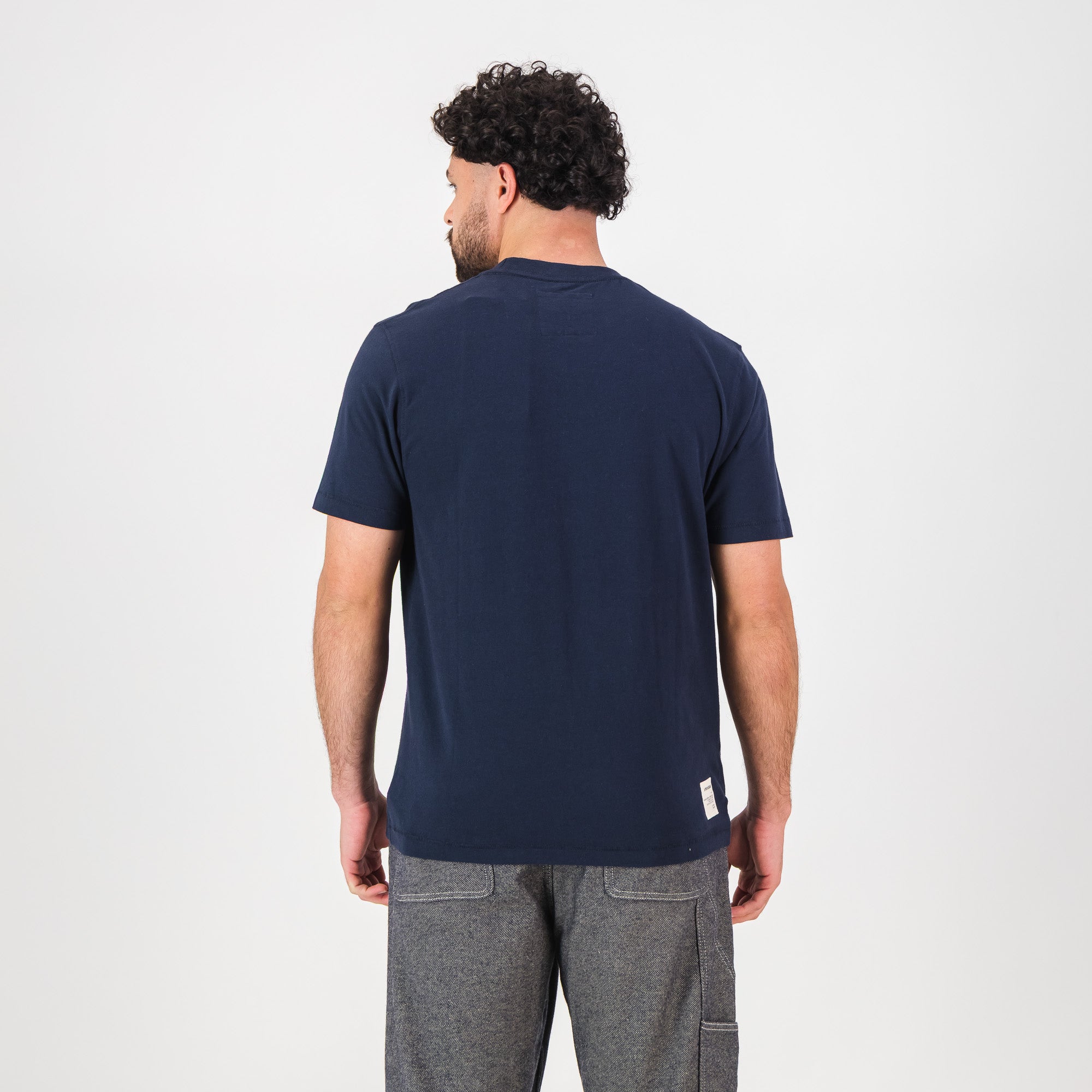 Springboks LC EMB Regular Crew Tee - Navy - Old School