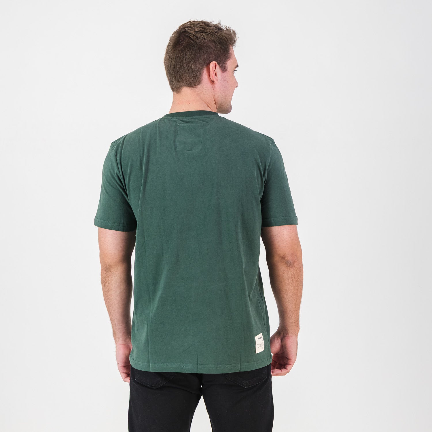 Springboks LC EMB Regular Crew Tee - OS Green - Old School