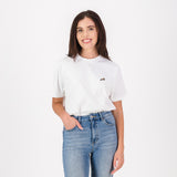 Springboks LC EMB Regular Crew Tee - White - Old School