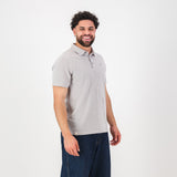 Springboks Pique Striper SS Polo - White - Old School