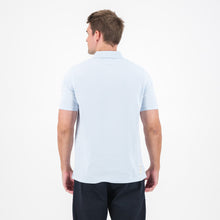 Springboks Popcorn Short Sleeve Golf Polo - Blue - Old School
