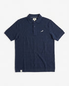 Springboks Popcorn Short Sleeve Golf Polo - Navy - Old School