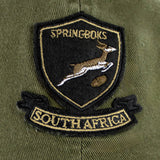 Springboks Shield Dad Cap - Military Olive - Old School