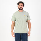 Springboks SML Bok HS Regular Crew Tee - Desert Sage - Old School