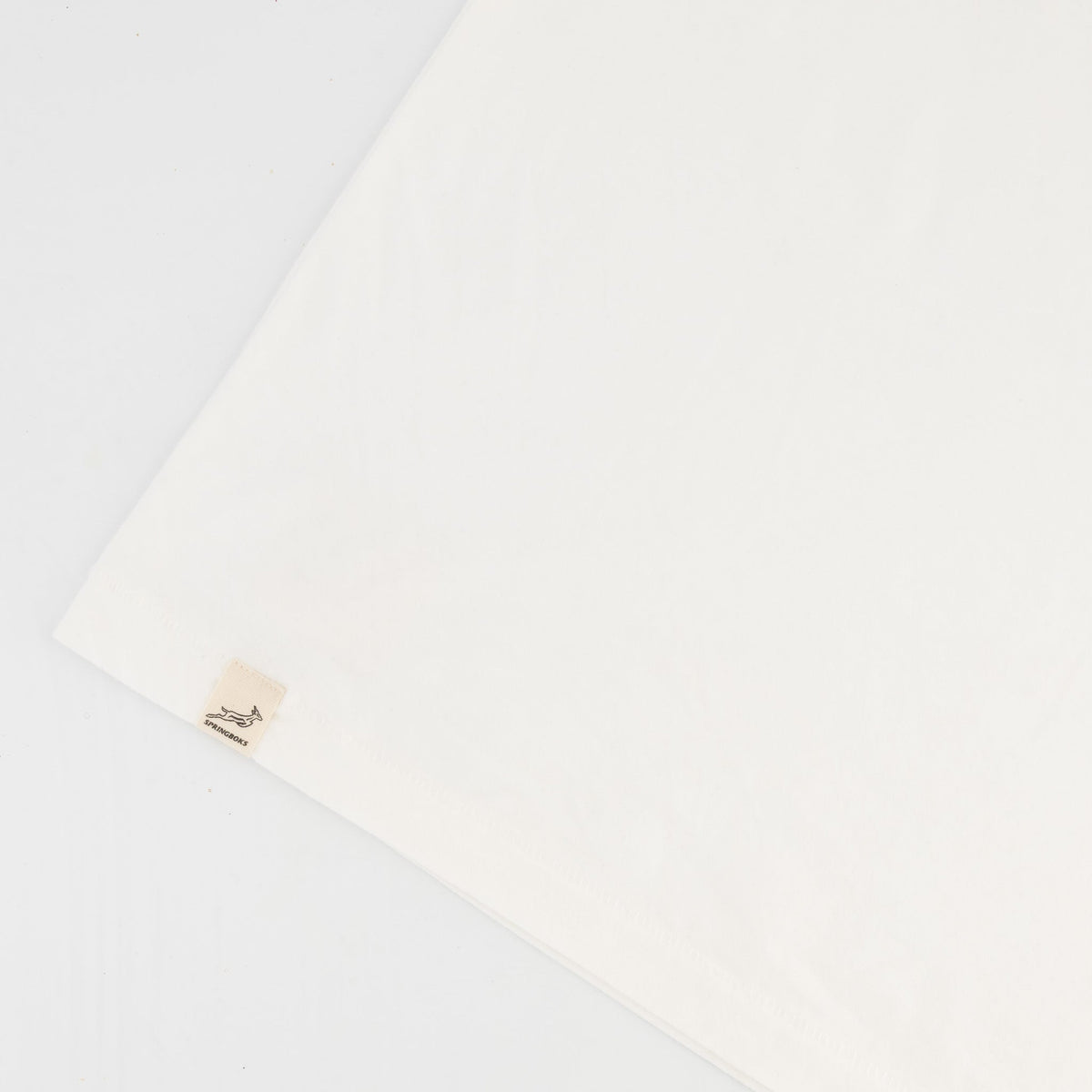Springboks SML Bok HS Regular Crew Tee - White - Old School