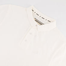 Springboks Tonal Embroidery SS Polo - White - Old School