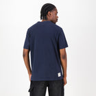 Springboks Tonal SML EMB Bok Crew Tee - Navy - Old School