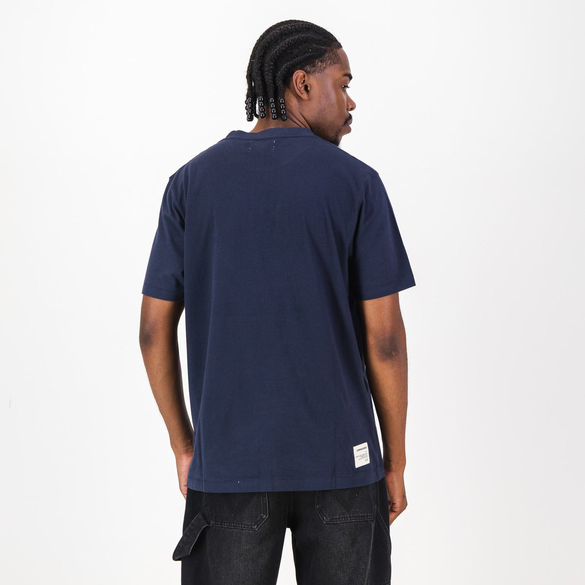 Springboks Tonal SML EMB Bok Crew Tee - Navy - Old School