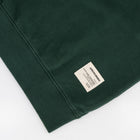 Springboks Twill SLV Quarter Zip Sweat - OS Green - Old School