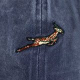 Springboks Winter Pop Badge Dad Cap - Navy - Old School