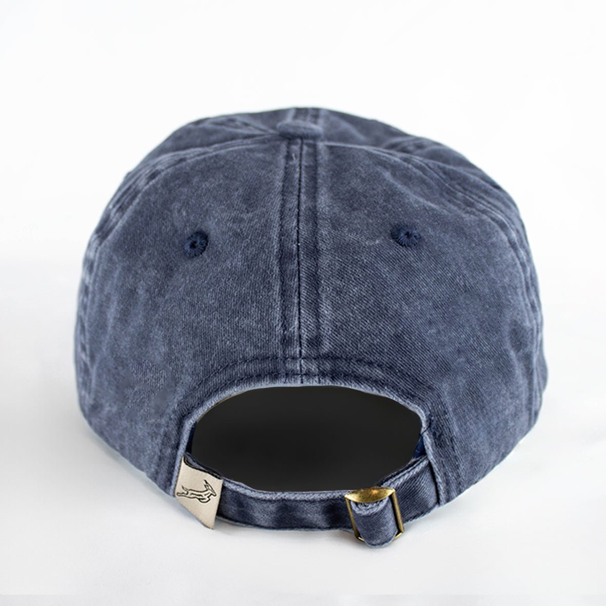 Springboks Winter Pop Badge Dad Cap - Navy - Old School