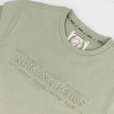 Springboks Word FGFG Crew Sweat - Desert Sage - Old School