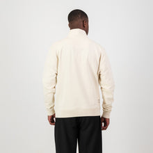 Springboks Word Quarter Zip Sweat - Ivory - Old School