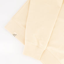 Springboks Word Quarter Zip Sweat - Ivory - Old School