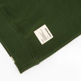 Springboks Word Quarter Zip Sweat - Military Olive - Old School