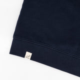 Springboks Word Quarter Zip Sweat - Navy - Old School