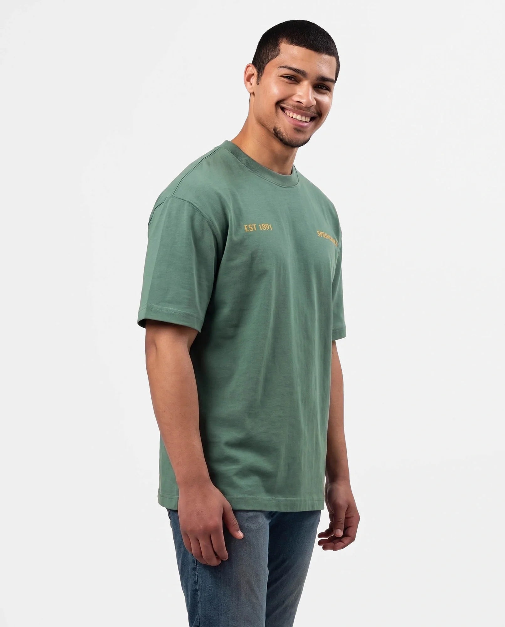 Springboks Est 1891 Relaxed Tee Green