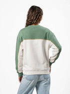 Springboks Retro Colour Block LS Sweatshirt Green