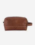 Springboks Toiletry Bag - Dark Brown