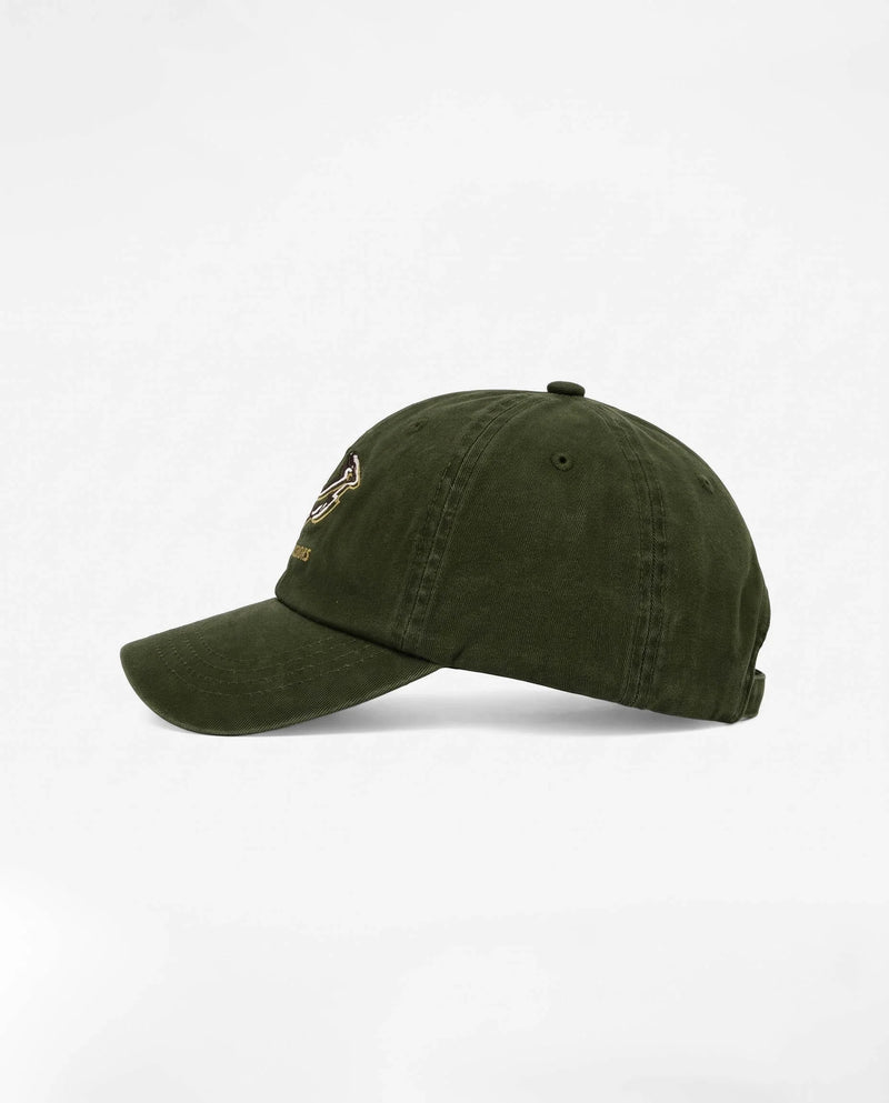 Springboks Triple Bok Dad Cap-Military Olive
