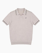 Springboks V Tipped Ribbed Knit SS Polo