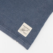 Stillknocks Acid Wash Boxy Crew Tee - Faded Denim - Old School