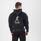 Stillknocks Acid Wash Hoodie Sweat - Black - Old School