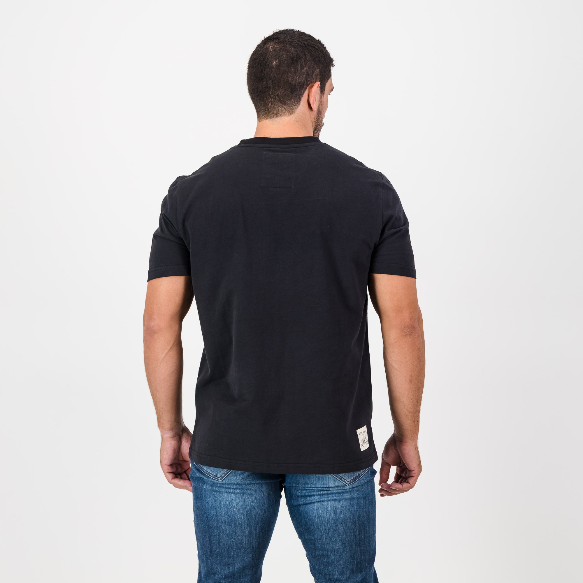 Stillknocks Built Diff Regular Crew Tee - Black - Old School