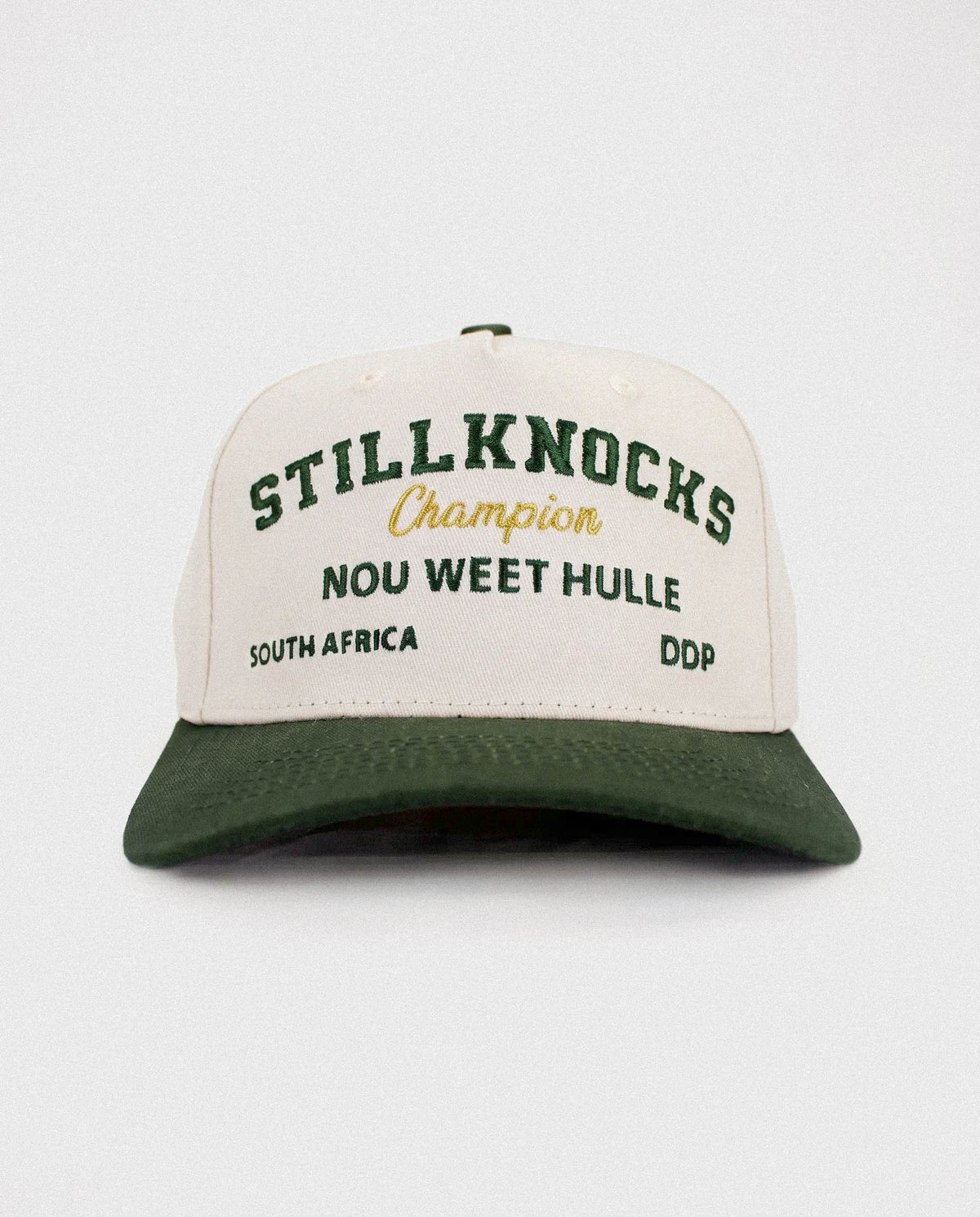 Stillknocks Champions Two Tone Cap-Ivory