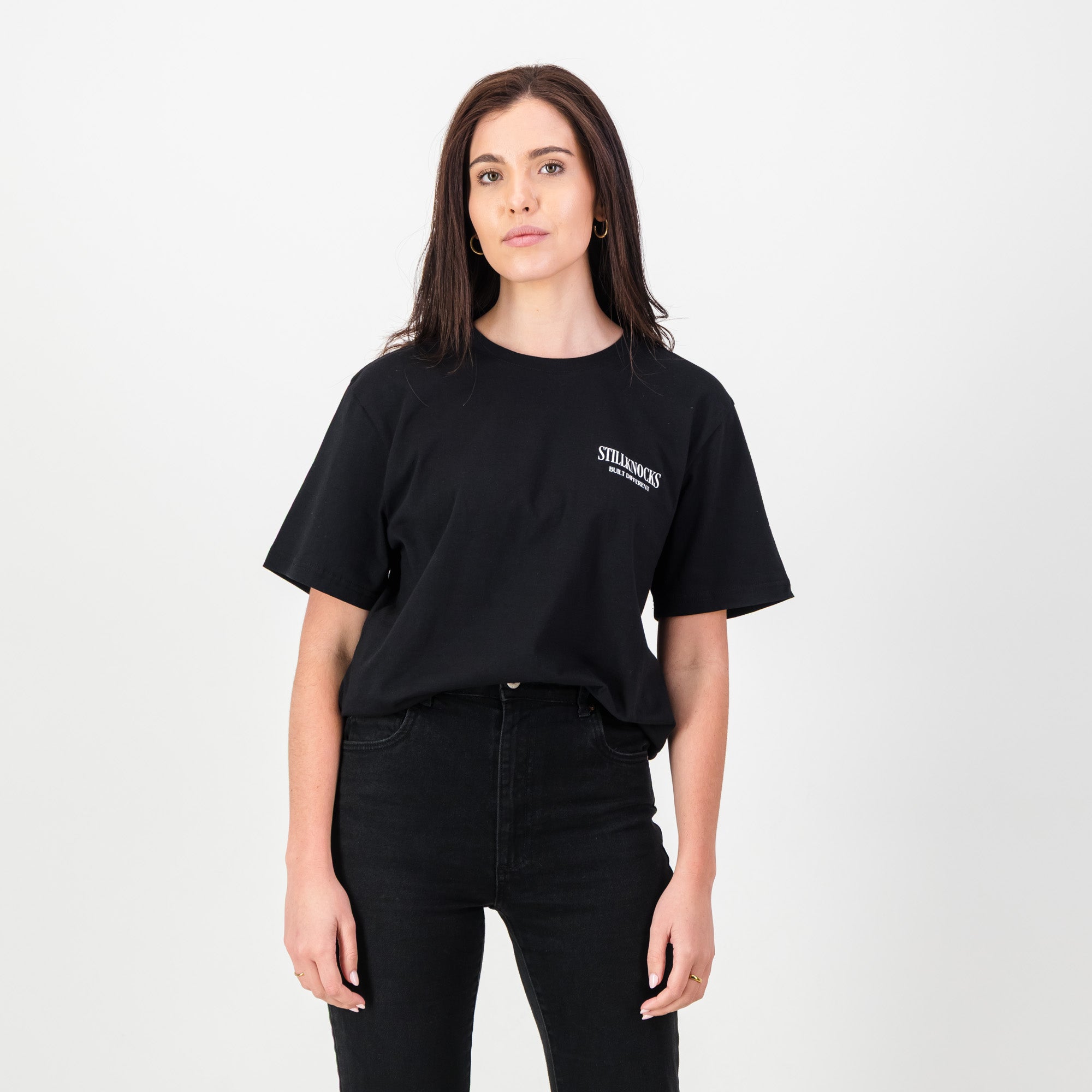 Stillknocks Real DDP Regular Crew Tee-Black