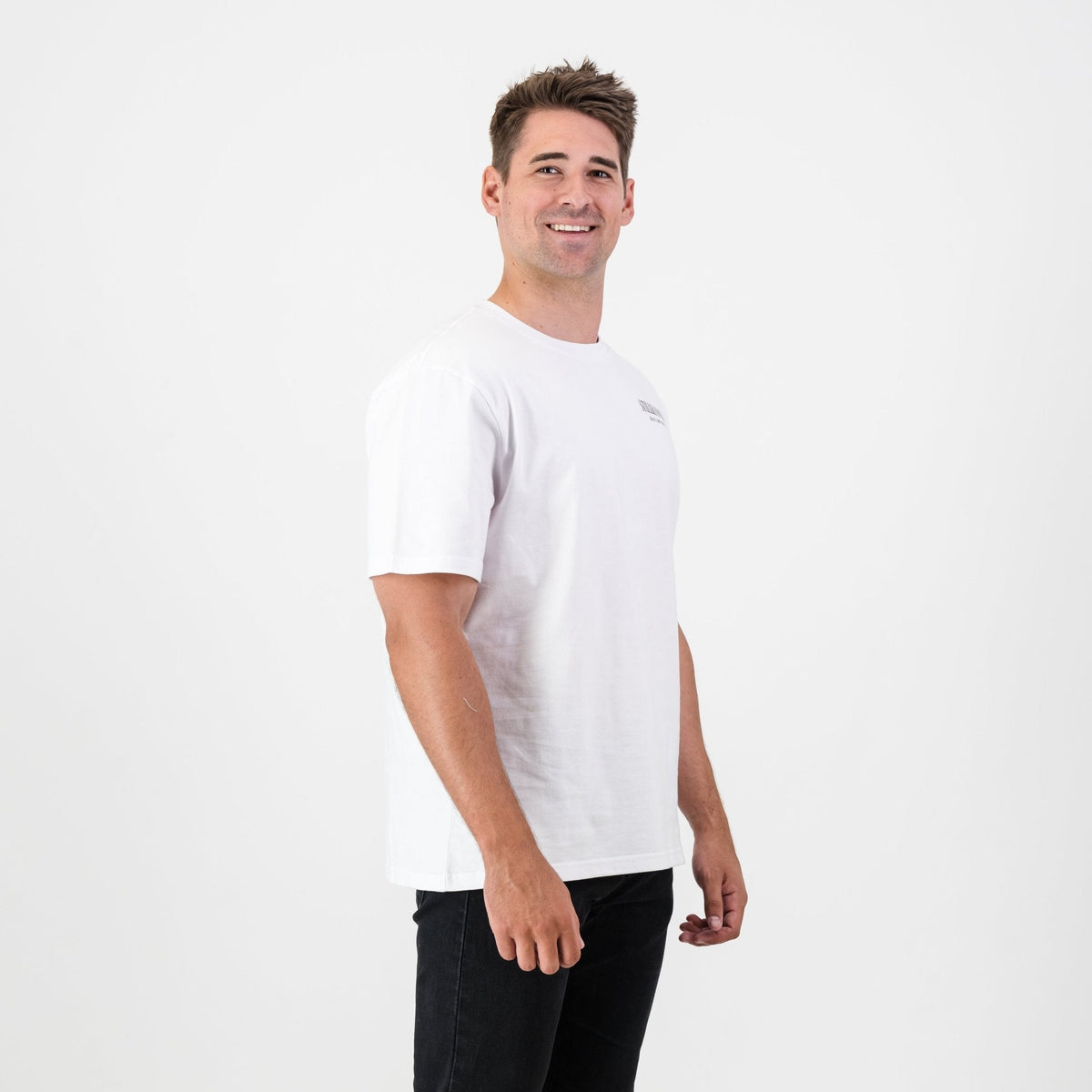 Stillknocks Real DDP Regular Crew Tee-White