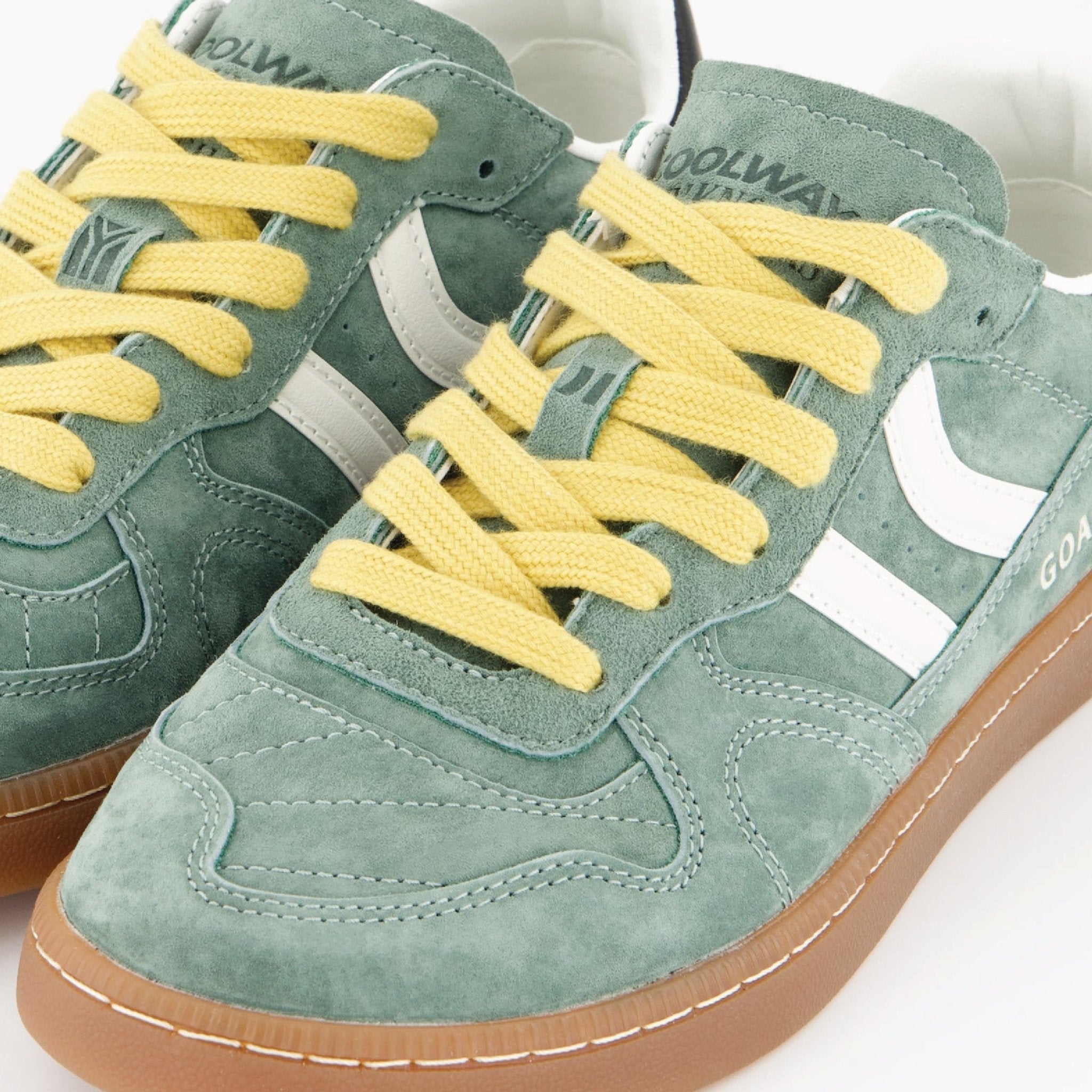 Stillknocks X Coolway X Old School Sneaker - Forest Green - Old School